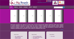 Desktop Screenshot of bigboards.in